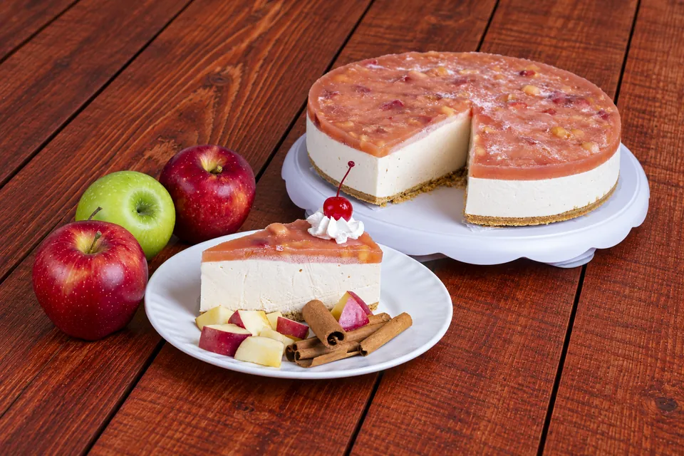 Cheesecake de Manzana