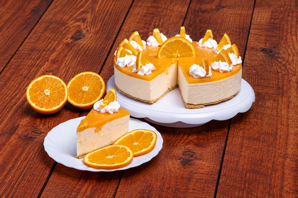 Cheesecake de Naranja