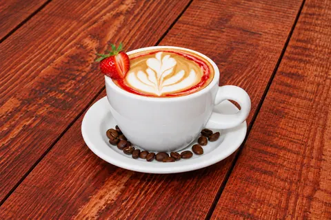 Capuchino de Fresa