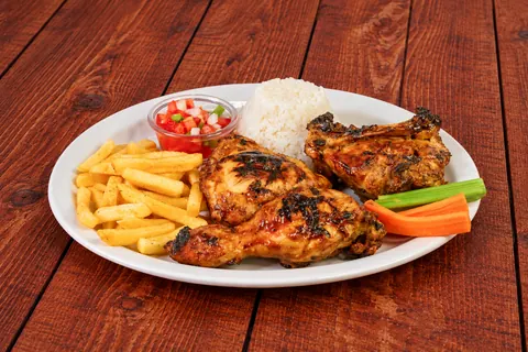 Pollo Asado en BBQ (Dos Piezas)